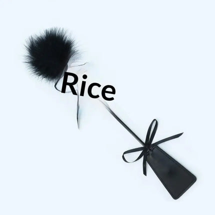 New 1PC Leather Spanking Paddle Tickling Bondage Play Whip Erotic Punishment Sex Toy for Couples Women Lover Bondage Erotic