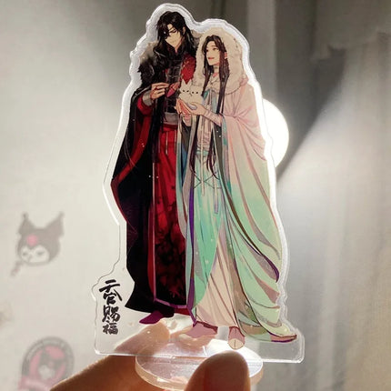 2025 Anime 10cm Tian Guan Ci Fu Hua Cheng Xie Lian Heaven Official’s Blessing game acrylic stand boys girls Birthday Gift