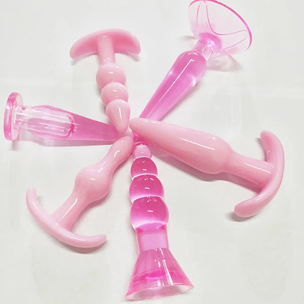 New 4/5/6/9Pcs Butt Plug Set Different Shapes Anal Expander Sex Toys Erotic Prostate Massager Stimulator Plug Anal Dilator