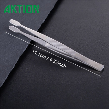 4pcs/set ESD Safe Tweezers Set for Electronics Repair - Anti Static Precision Tips for Phone PCB/Watch Battery/Jewelry Craft DIY