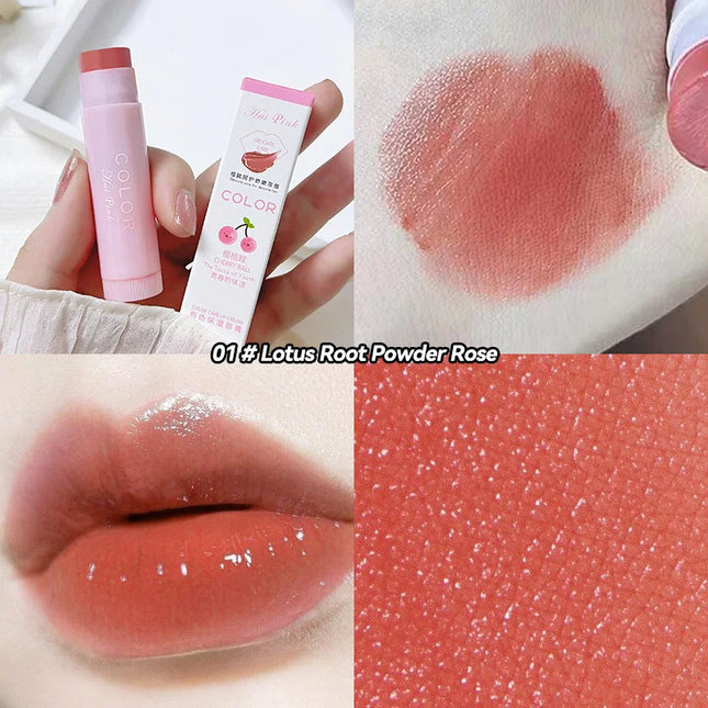 HAIPINK 3-Piece Set Tinted Moisturizing Lip Balm - Hydrating, Reduces Lip Lines, Prevents Chapping