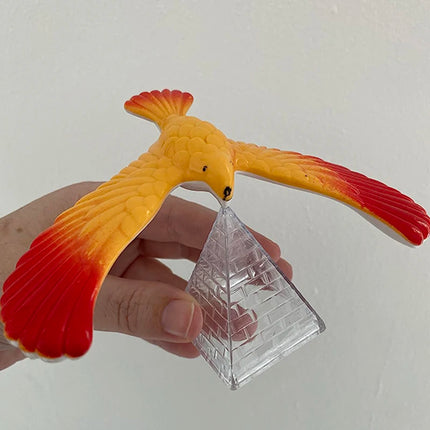Plastic Balance Bird With Pyramid Combination Set Children Physical Science Adults Office Desktop Fun Novelty Trick Party Gifts