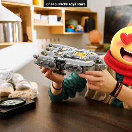 2026 New 701pcs Requiring Assembly Starship Blocks Model Space World Movie Christmas Birthday Toy for Family Decor Gifts