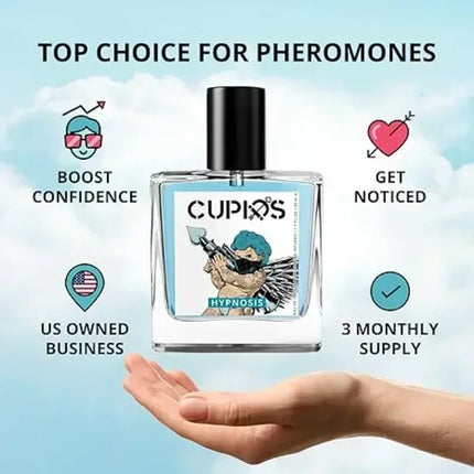 Cupid Original Men's Pheromone Cologne 50ml Original Lasting Mature Hypnotic Fragrance High Quality Hombre Perfume Body Spray