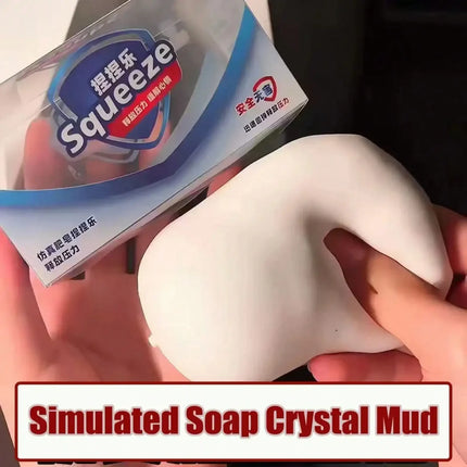 Soap Ball Soft Soap Pressure Ball Fidget Toy Handmade Ball Squeezing And Crispy Handmade Stress Relief Pinching