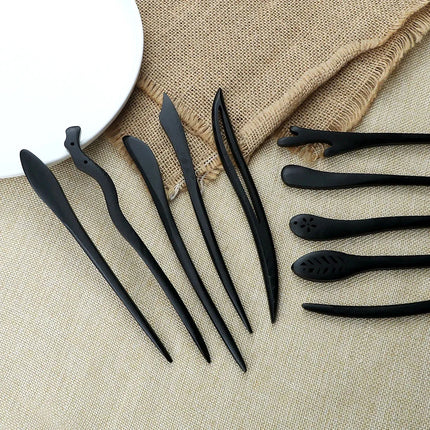 Vintage Simple Hair Accessories Chinese Style Wooden Hair Clips Antiquity Handmade Traditional Hair Fork Retro Hair Sticks 2025