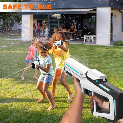 Rechargeable Electric Water Guns for Adults Children Powerful Shooting Automatic Absorb Water Blasters Outdoor Pool Kids Toys