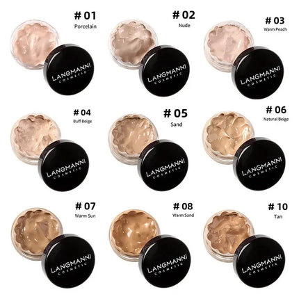Long Lasting Full Cover Liquid Face Concealer Foundation Waterproof Makeup Base for Dark Circles & Acne Contour Cream Concealer
