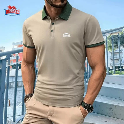 Men's High Quality Short-sleeved Polo Shirt Summer Fashion Business Casual Multifunctional Top