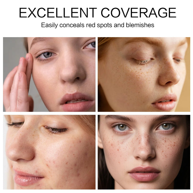 All-in-One Smart Foundation SPF 15 50ml - Lightweight Hydrating Formula with Hyaluronic Acid for Natural Glow & UV Protection.