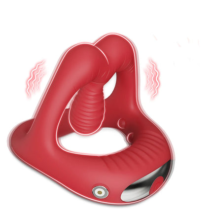 Sex Toys Vibrators Cock Ring for Men Clitoral Perineum Testicles Pleasure Toy Penis Ring Male Delay Ejaculation Adult Products