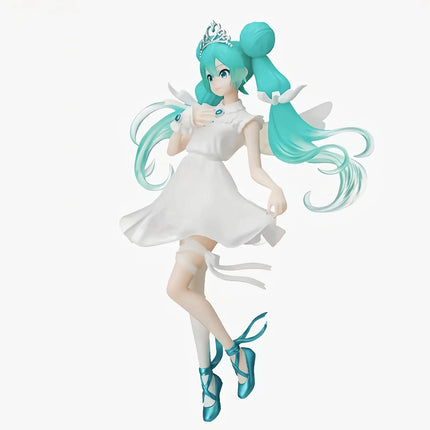 Hatsune Miku Anime Figure Collectible Doll PVC Statue Desktop Decoration Gift for Girls Otaku Cosplay Fans Kawaii Cute Japanese