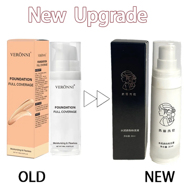 Pure White Liquid Foundation – Mixable Tone Adjuster for COS & Daily Makeup, Long-Lasting Brightening Base, Waterproof, Unisex