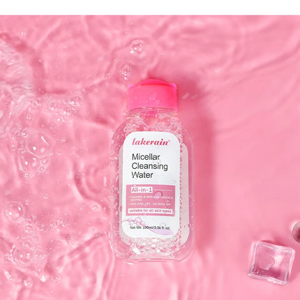Micellar Cleansing Water-Gentle Makeup Remover for Face & Eyes-Effectively Removes Waterproof Mascara & Long-Lasting Lipstick
