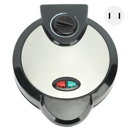Waffle Maker Multifunctional Food Grade Safe Prevents Stick Round Waffle Maker Machine With Temperature Control