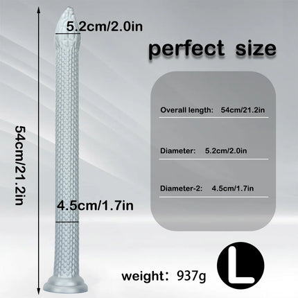 Super Long Snake Shaped Anal Plug Silicone Butt Plug Dildo Masturbator Anal Stimulation Sex Toys Sex Shop Anus Dilator Adult Toy