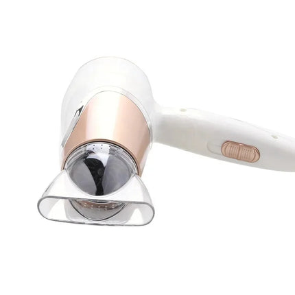Kemei Compact Travel Hair Dryer with Folding Handle Mini Portable Powerful Blow Dryer with Heat Protection Include Concentrator