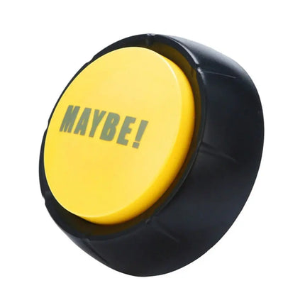Funny Interactive Yes No Button Sound Prop Game Show Maybe Sorry Button Team Talking Communication Answer Buzzers Gag Gifts