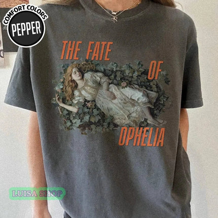 Retro "Ophelia's Fate" T-shirt "High School Musical" Album Pattern T-shirt My "High School Musical" Era TS Style Pattern T-shirt