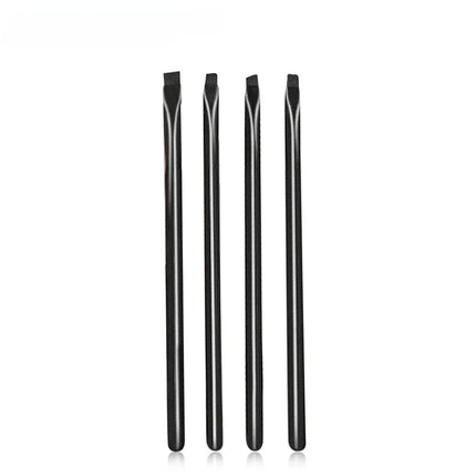4pcs Blade Makeup Brushes Angled Thin Eyebrow Brush Flat Fine Eyeliner Brush Professional Liner Brow Make Up Tools