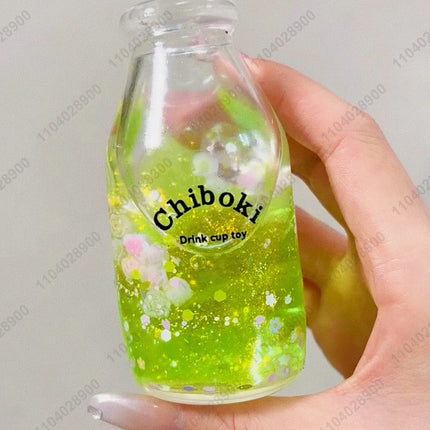 Boba Tea Stress Ball Bubble Tea Fidget Toy Water Bottle Squishy ASMR Anti Stress Funny Novelty Toy Toys For Girl antiestrés