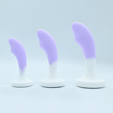 Silicone Anal Plug G-point Massage Gem Crystal Base Butt Plug Anal Masturbation Stimulator Anal Dilatancy Dildos Adult Sex Toys