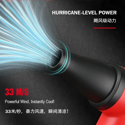 WMARK Professional Vacuum Cleaner 130000RPM Brushless Turbo Jet Fan Mini Outdoor Dust Blower Adjustable Home Appliance NG-TB001