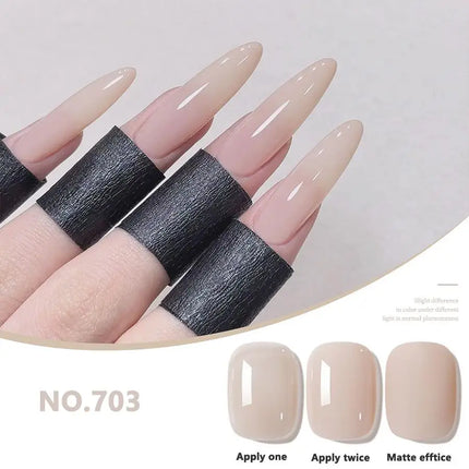 Autumn Winter Chocolate Brown Nail Polish Gel Maillard Caramel Color Gel Nail Supplies for Professional Nail Art DIY Nail Salon