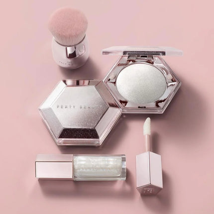 Fenty Beauty Two-Color Highlighter Glossy Face Palette Natural Contouring Stick Face Shimmering Diamond High Gloss Fine Powder