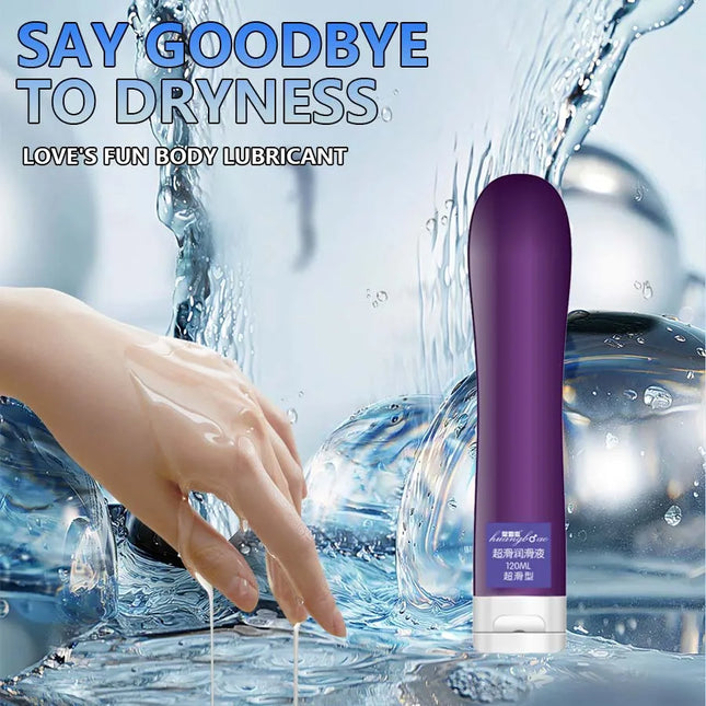 Ultra-slip water-soluble Anal Lubricant long-lasting moisturizing Adult Couples Dildo Vibrator Sex Oil 120ml