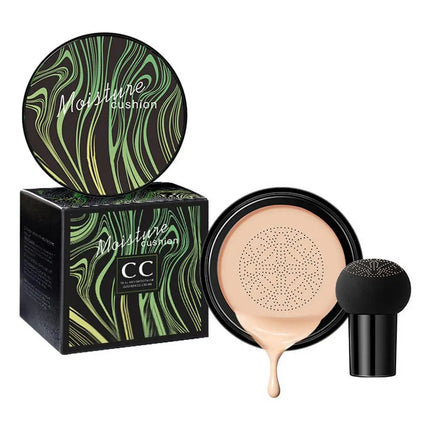 BB Air Cushion Foundation Mushroom Head C C Cream Concealer Whitening Makeup Waterproof Cosmetics Brighten Face Base Tone