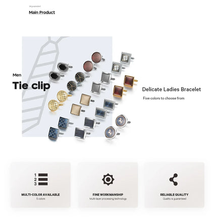 Man Shirt Cufflinks Copper Cufflinks For Mens Luxury Wedding Guests Gifts Round Square Fashion Jewelry Men Cuffs Links Tie Clip