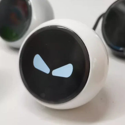 Smart Car Expression Robot Toy With Photo Album Mochi Potato Substitute Clock Feature Ideal Graduation Gift Electronic Ai Toy