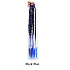 1pcs black blue