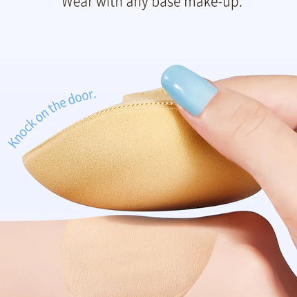 Life Girls Macaron Color Powder Puff Makeup Sponge Cushion Soft Thick for Dry Wet Use High-Coverage Base Makeup Application