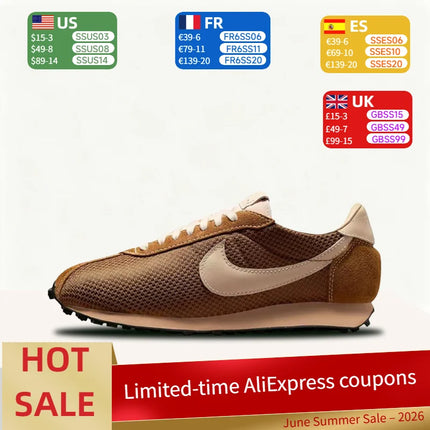 Nike LD-1000 Soft Comfort Durable Support Breathable Low-Top Casual Running Shoes Unisex Style IB8868-222