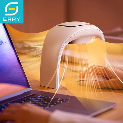 Eary Heated Mouse Pad Hand Warmer 110V Heated Desk Warmer for Office Gaming Adjustable Temperature Desktop Warmer for Kids Women