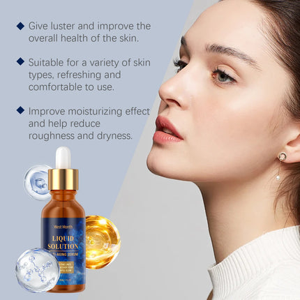 West Month Anti Aging Serum Whitening Firming Fade Fine Lines Hydrating Reduces Wrinkles Skin Repair Nourishing Skin Care Beauty