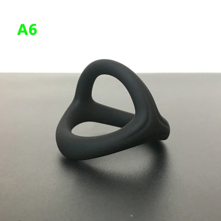 Reusable Penis Ring Scrotum Bondage Cock Ring Sex Toys For Men Chastity Cage Testicle Bondage Lock Ring Adult Sex Product Shop