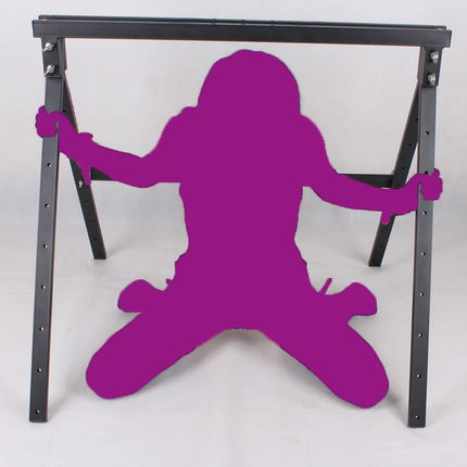 Sex Restraints Kneel Chair Furniture Bondage Open Leg Steel Frame Adult Games SM Training Sex Toy For Women Couples
