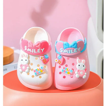 Slippers Baby Shoe Sandals Mules Breathable Boys Girls Sandals with Soft Sole for Indoor Outdoor Activities and Anti-Slip Design