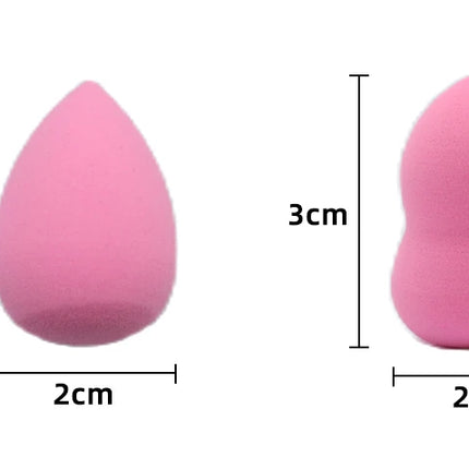 OGEYERO 6pcs Mini Makeup Sponge Puff Beauty Powder Sponge for Makeup Concealer Liquid Foundation Face Cosmetic Puff Make Up Spon