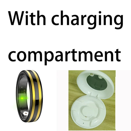 2026 Heart Smart Ring For Men Women  Rate Blood Pressure Monitor  Smartring 5ATM Waterproof Health Multi Sports Thin HR02 Ring