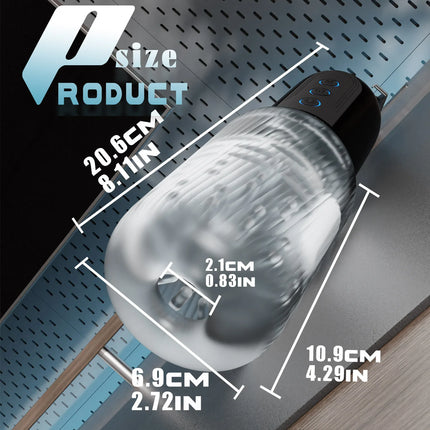 Automatic Male Sucking Mastubator Vibration Blowjob Machine Masturbation Cup Sex Toys Adult Goods for Men Masturbate Supplies
