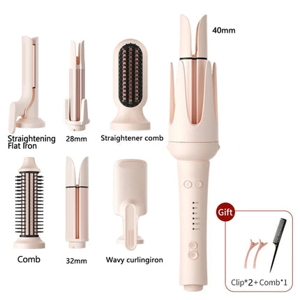 Automatic Curling Iron Negative Ion Hair Care Fast Heating Smart Temperature Control Anti Tangle Hair Styling Wand Salon Tool