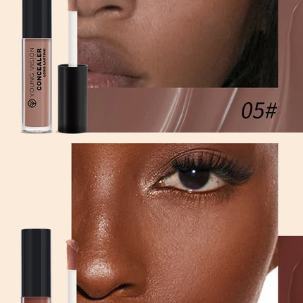 YOUNG VISION Matte Finish Soft-Focus Concealer Brightens complexion Waterproof Contouring concealer for sculpted definition