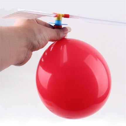 1-10pcs Helicopter Balloon Portable Outdoor Playing Flying Air Ballon Toy Birthday Party Decorations Kids Gift Party Supplies