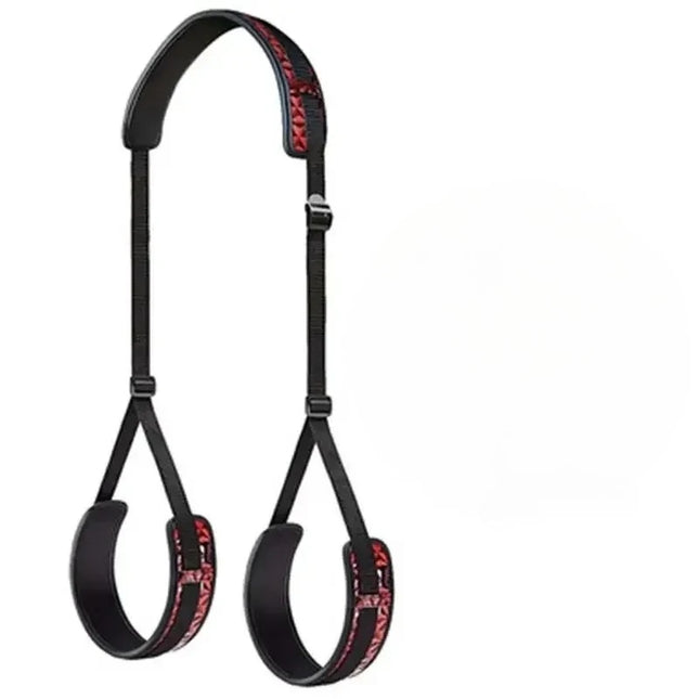 Couples Intimate Tools ncorporate Self Bandage Belt BDSM Configurations With Sex Swing Bondage And Leg Spreader Rope Systems