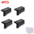 black 4pcs / Warm light