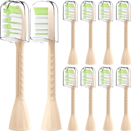 10Pack Toothbrush Replacement Heads Compatible with Philips One Series Sonicare Rechargeable Toothbrush HY1200/06 BD1003/AZ